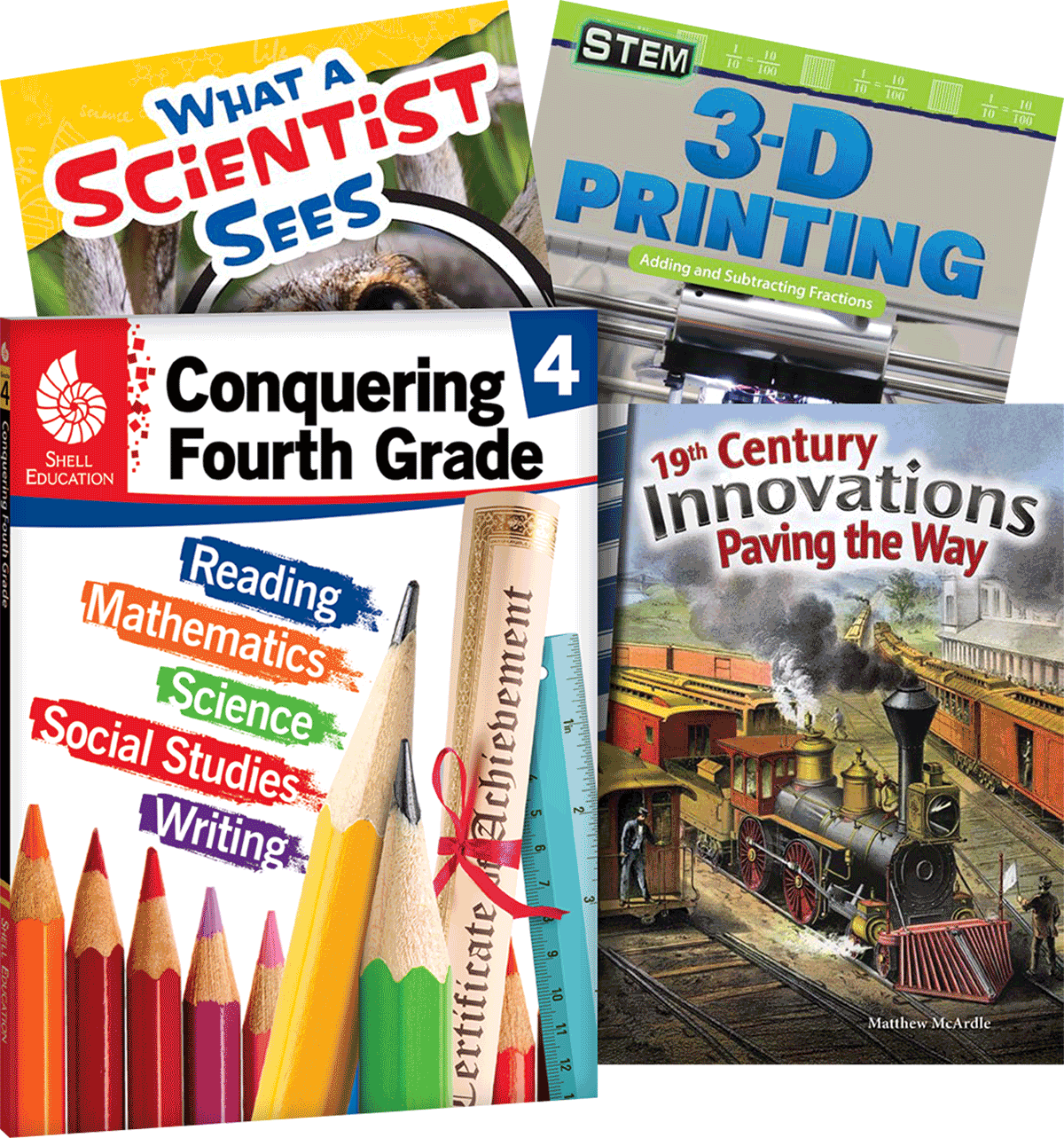 Conquering Fourth Grade, 4-Book Set