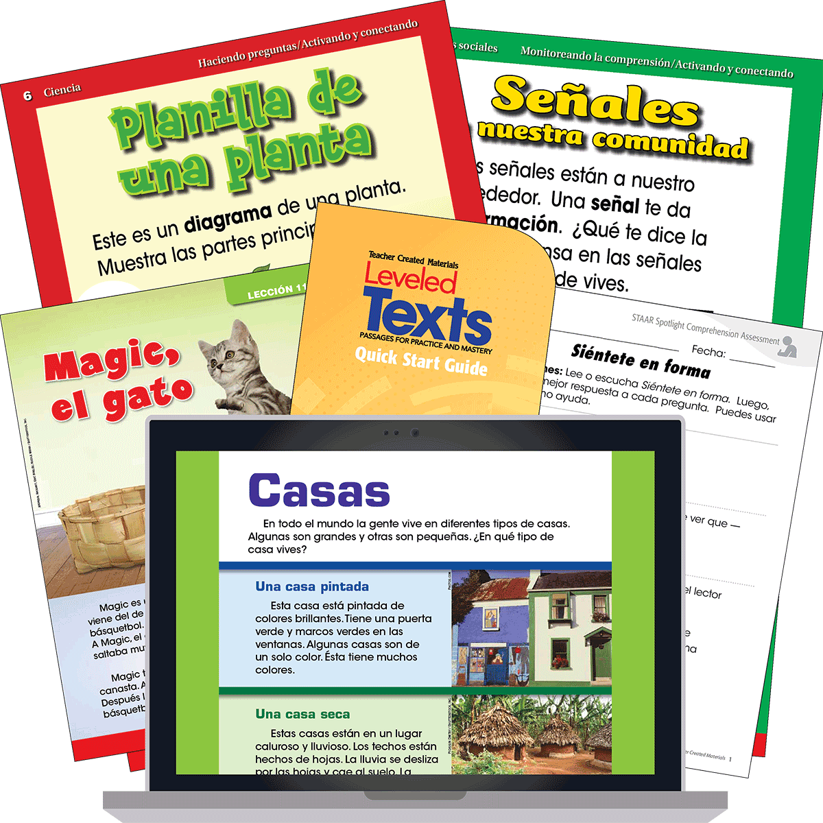 TCM Leveled Texts, K-2 (Spanish)