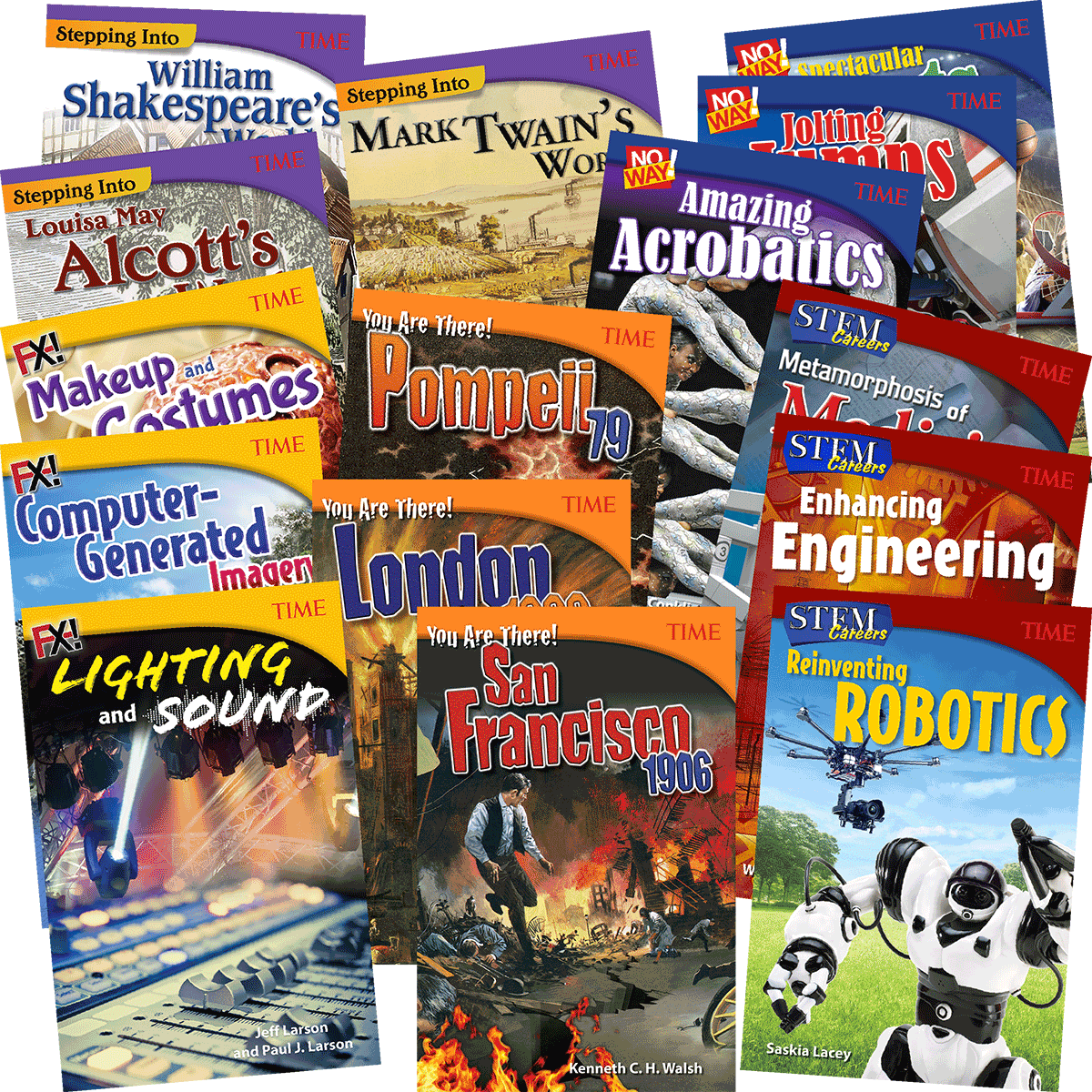 Nonfiction Readers Grade 7 6-Pack Collection (18 Titles, 108 Readers)