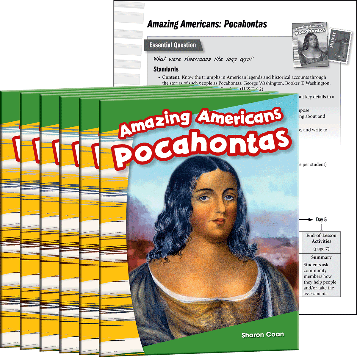 Amazing Americans: Pocahontas 6-Pack for California