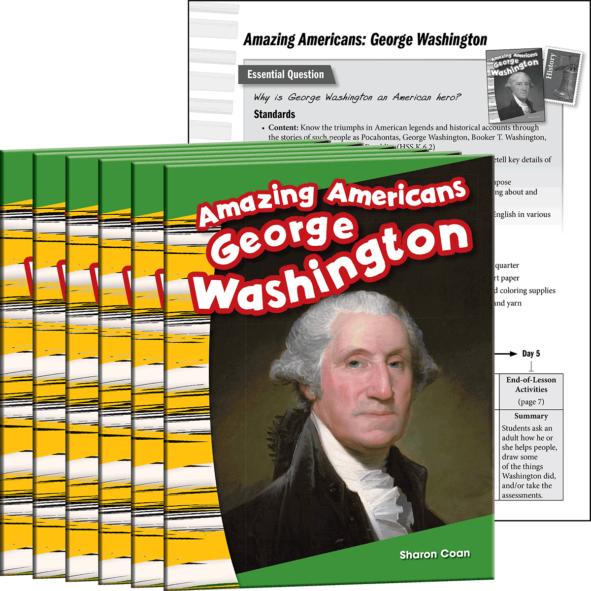 Amazing Americans: George Washington 6-Pack for California