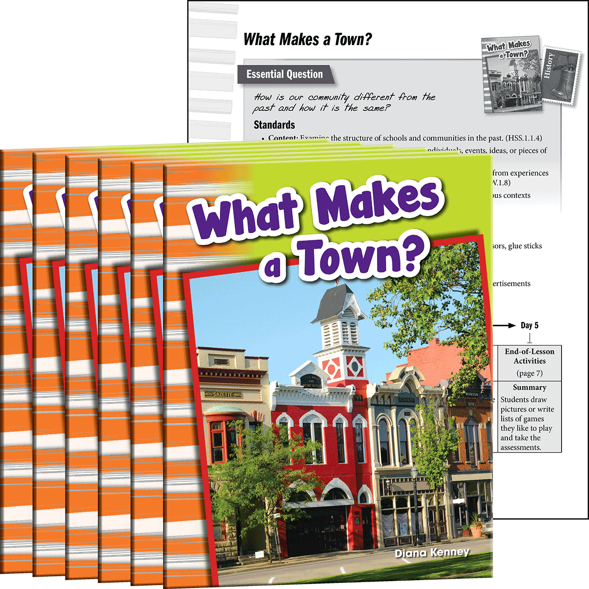 What Makes a Town? 6-Pack for California