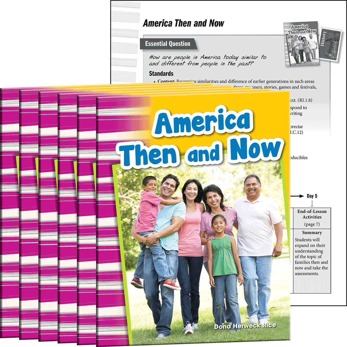 America Then and Now 6-Pack for California