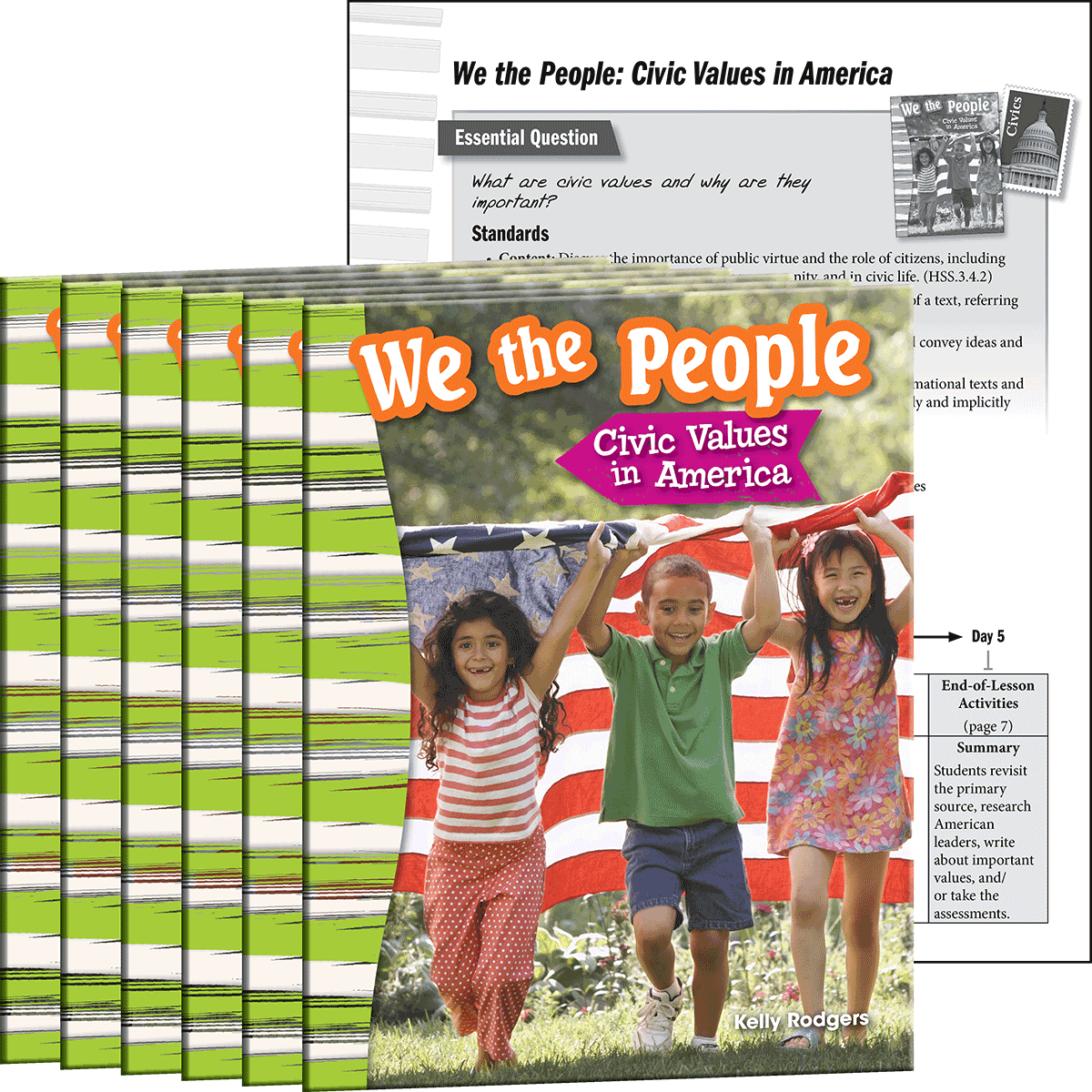 We the People: Civic Values in America 6-Pack for California