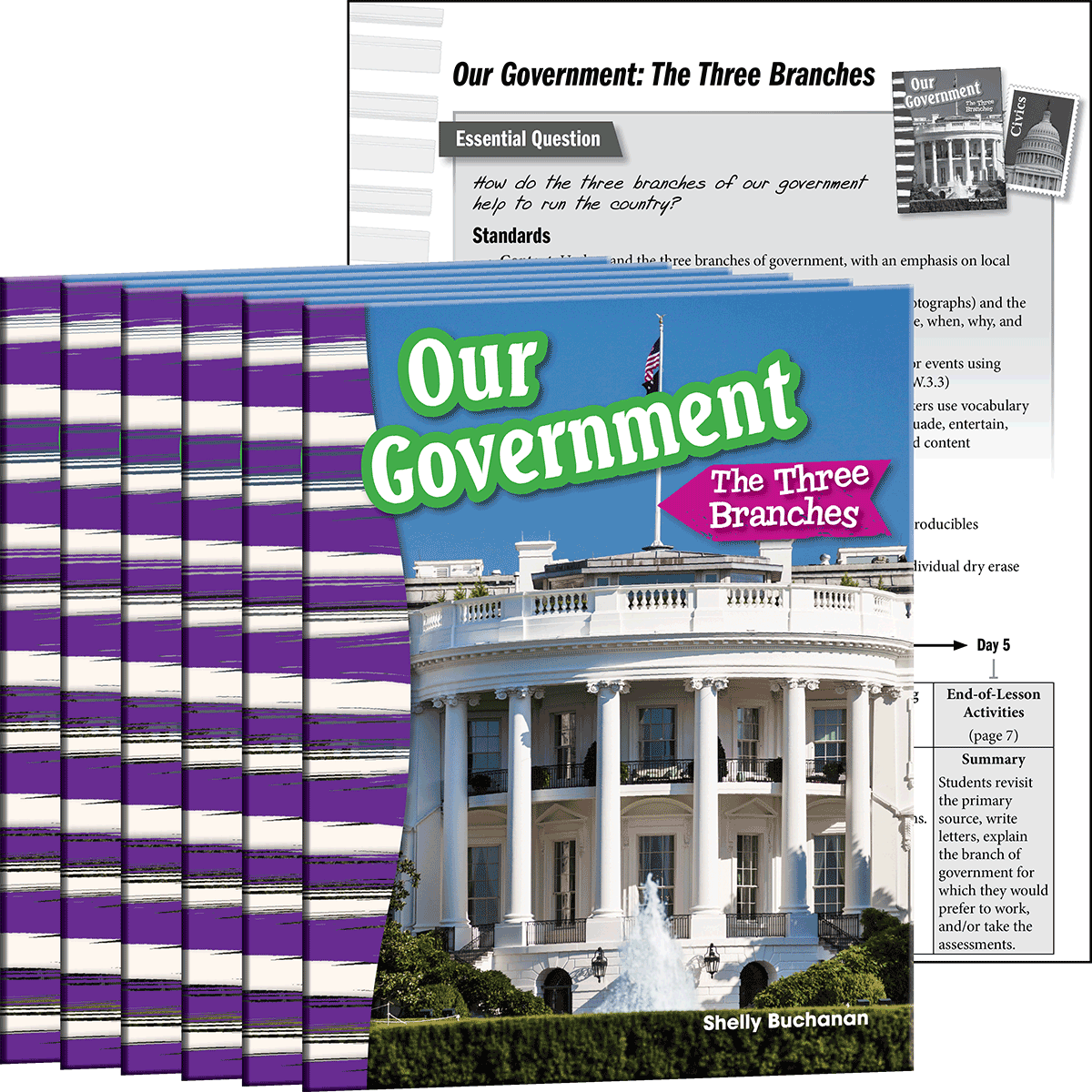 Our Government: The Three Branches 6-Pack for California