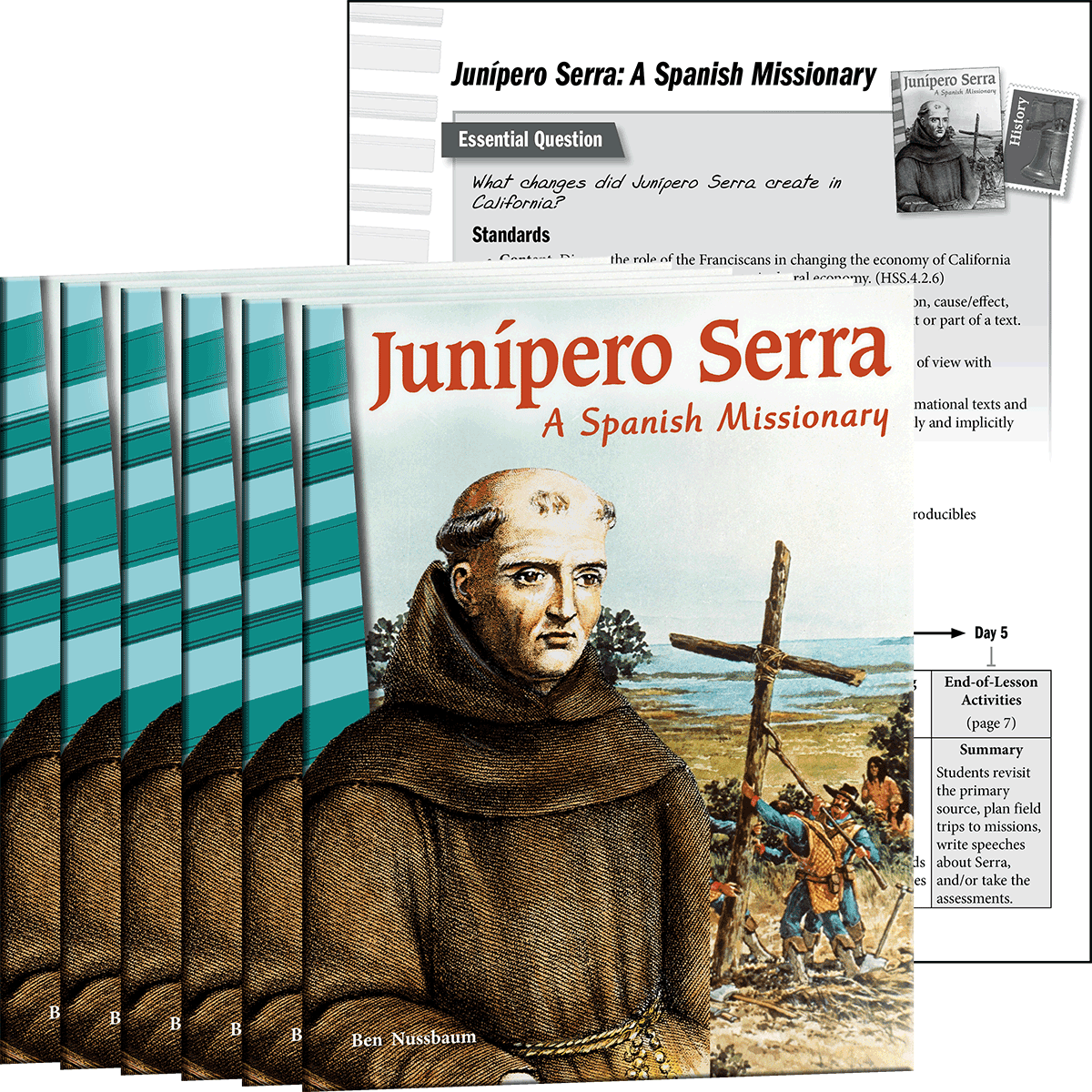 Junipero Serra: A Spanish Missionary 6-Pack for California