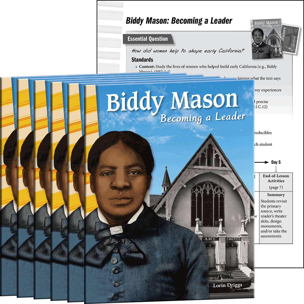 Biddy Mason: Becoming a Leader 6-Pack for California