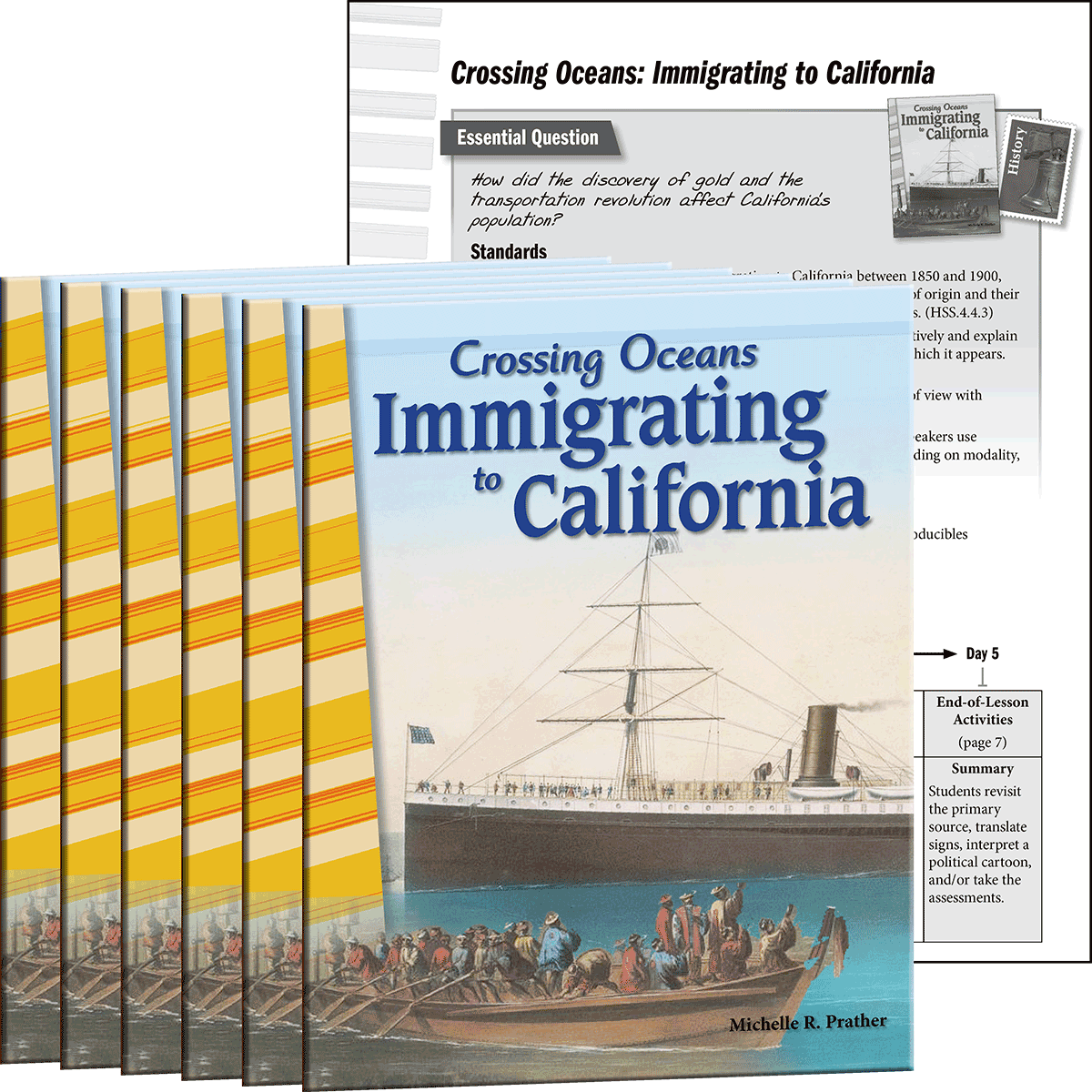 Crossing Oceans: Immigrating to California 6-Pack for California