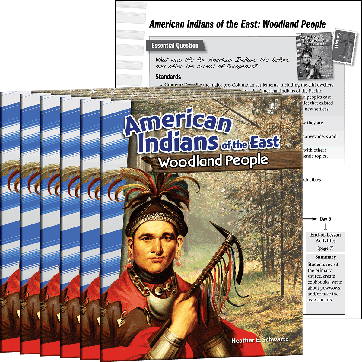 American Indians of the East: Woodland People 6-Pack for California