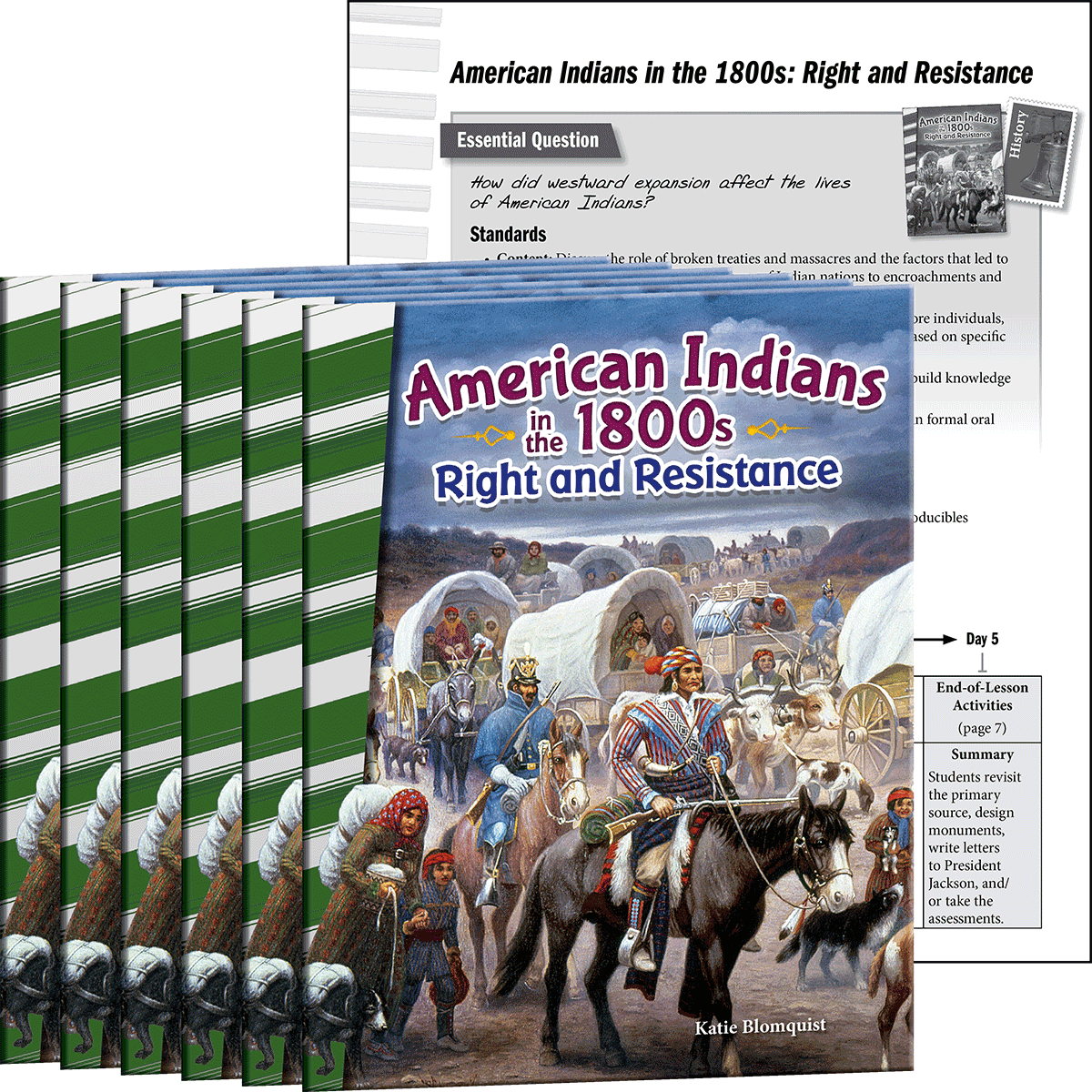 American Indians in the 1800s: Right and Resistance 6-Pack for California