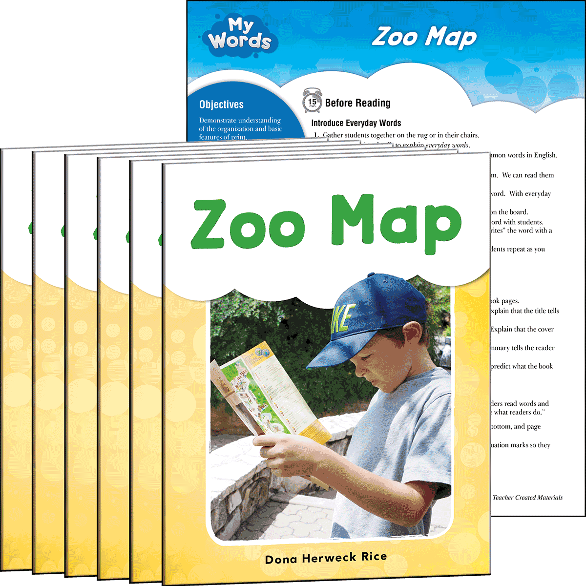 Zoo Map 6-Pack