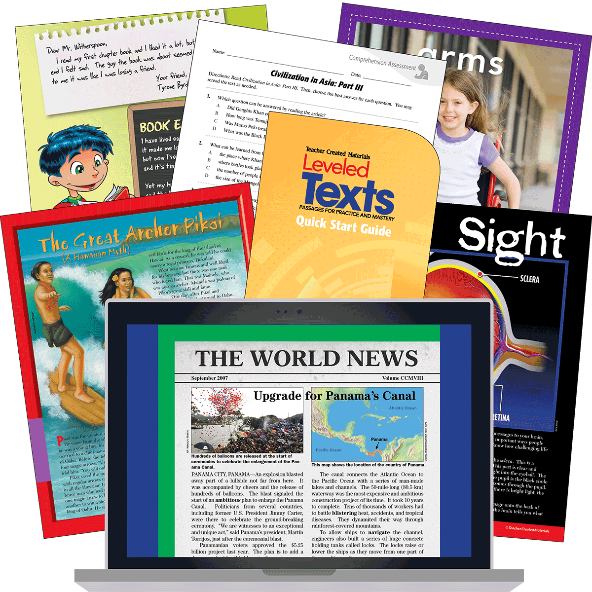 TCM Leveled Texts, K-8