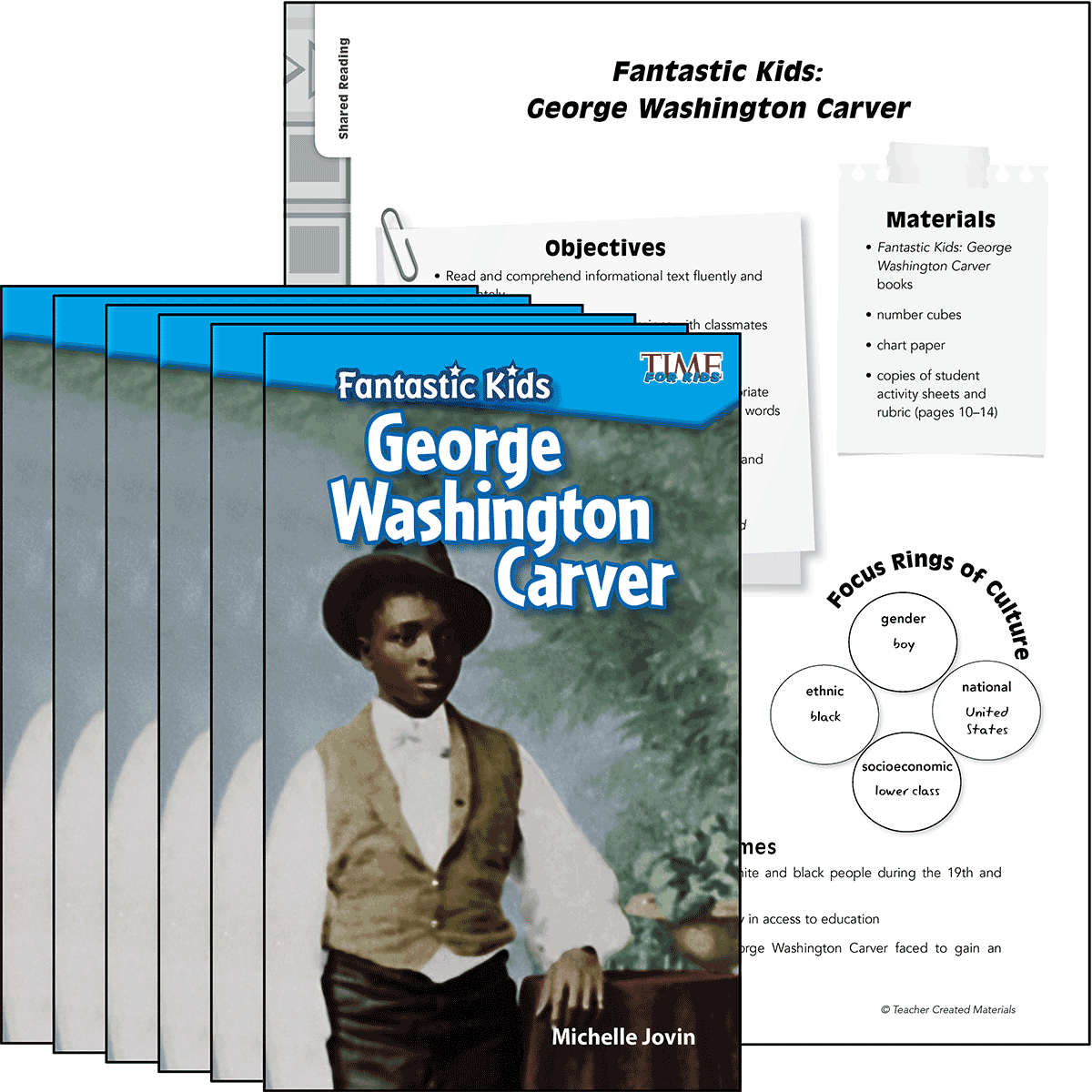Fantastic Kids: George Washington Carver CART 6-Pack