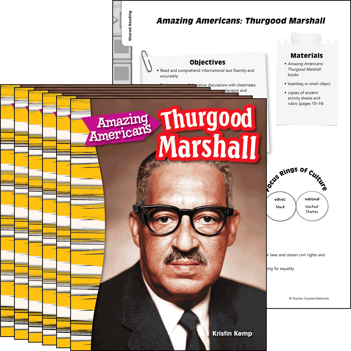 Amazing Americans: Thurgood Marshall CART 6-Pack