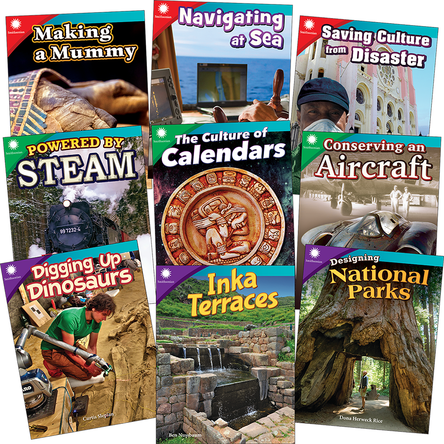 Smithsonian Informational Text: History & Culture Grades 3-5: 9-Book Set