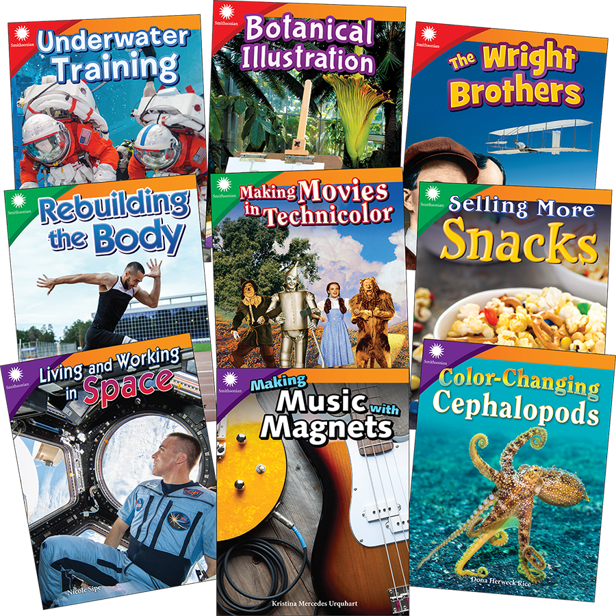 Smithsonian Informational Text: Pushing the Limits Grades 3-5: 9-Book Set