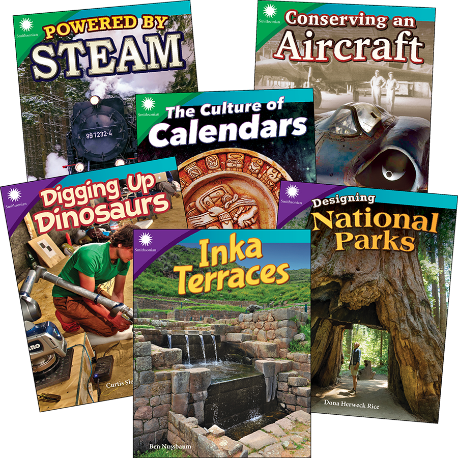 Smithsonian Informational Text: History & Culture 6-Book Set Grades 4-5