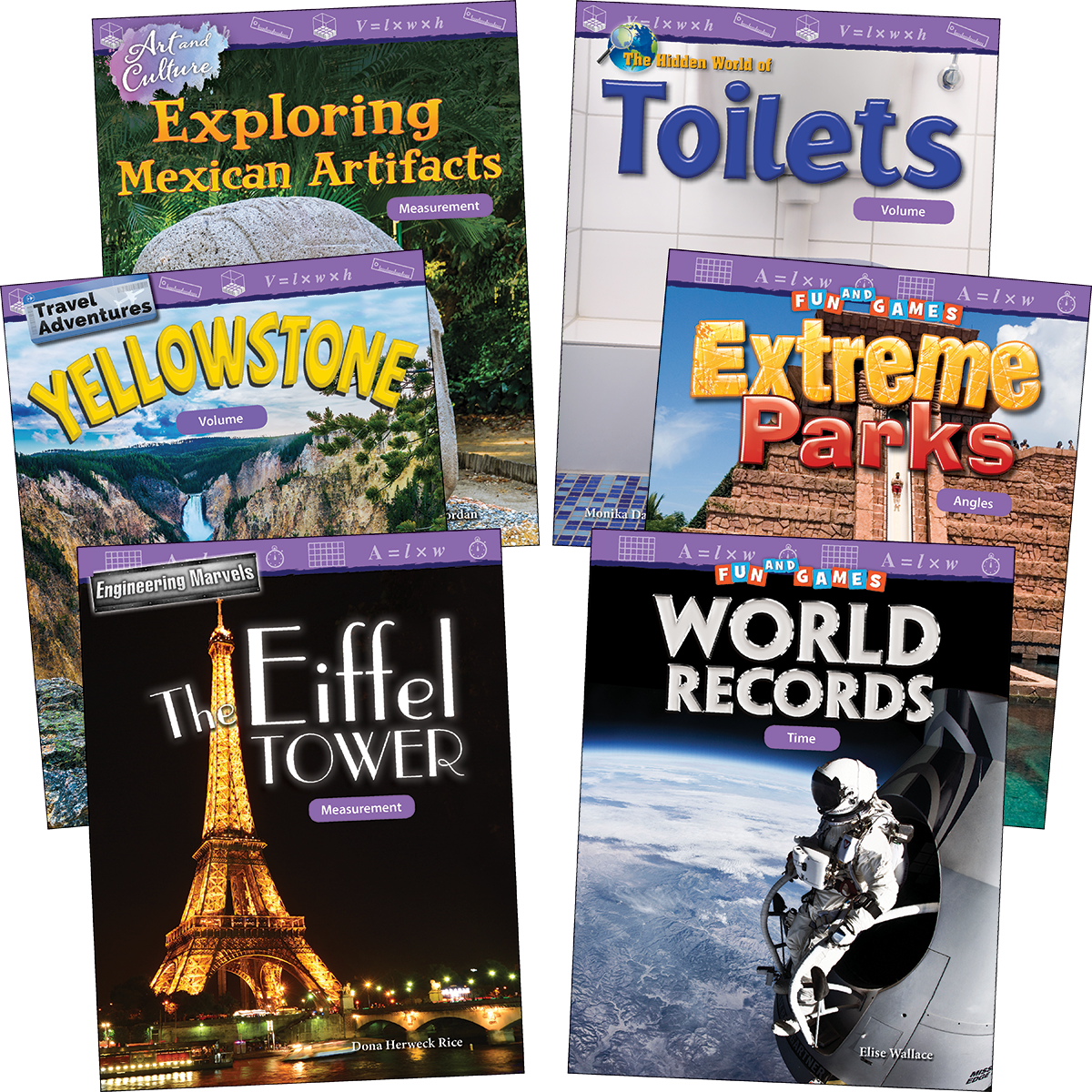 Measurement & Data: Grades 4-5 (6-Book Set)