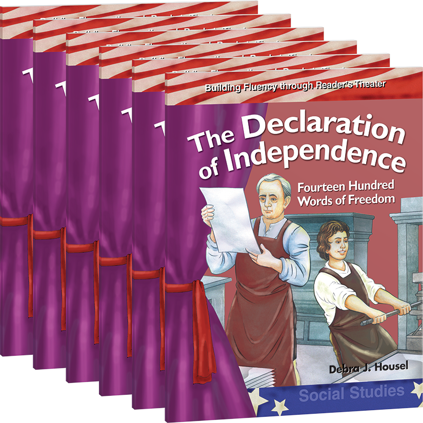 The Declaration of Independence: Fourteen Hundred Words of Freedom 6-Pack