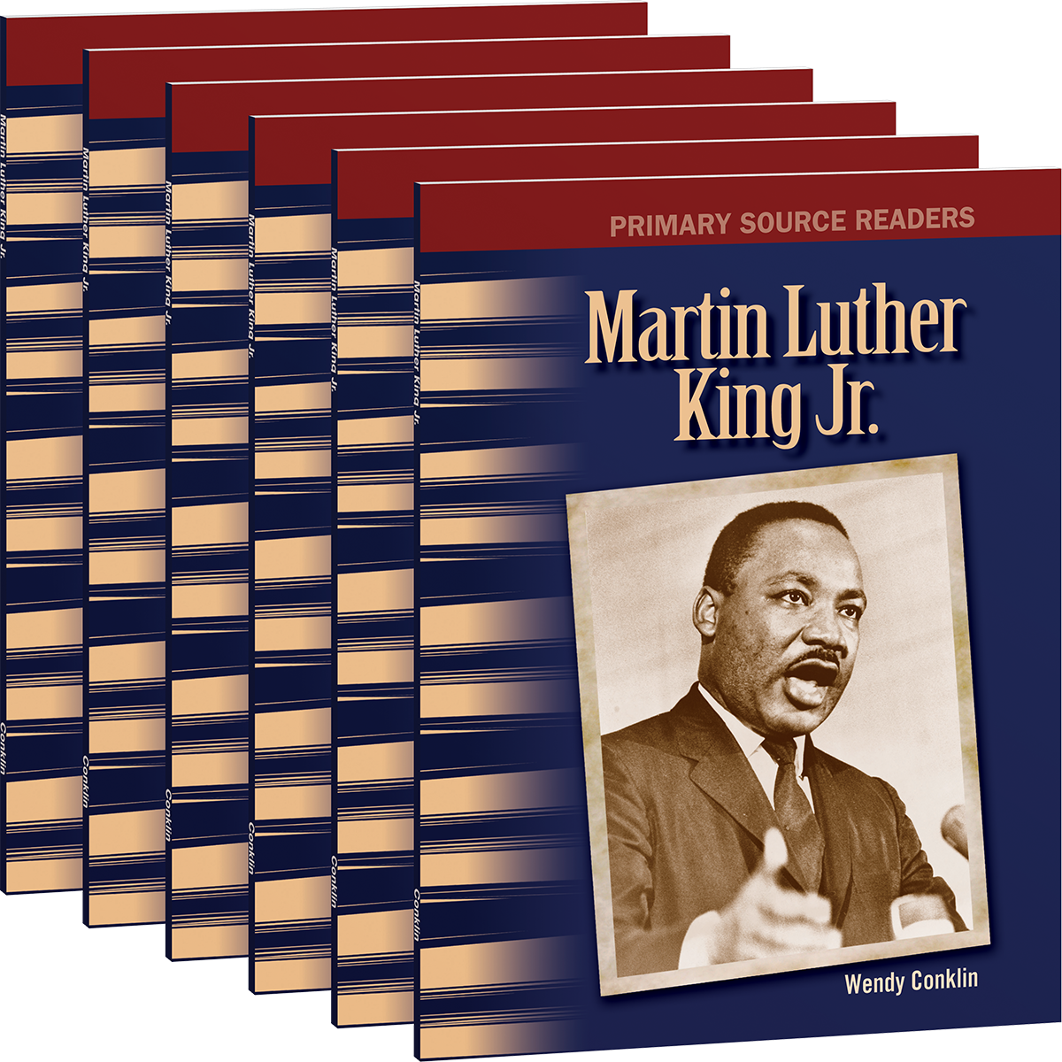 Martin Luther King Jr. (PSR 20th Cent book) 6-Pack