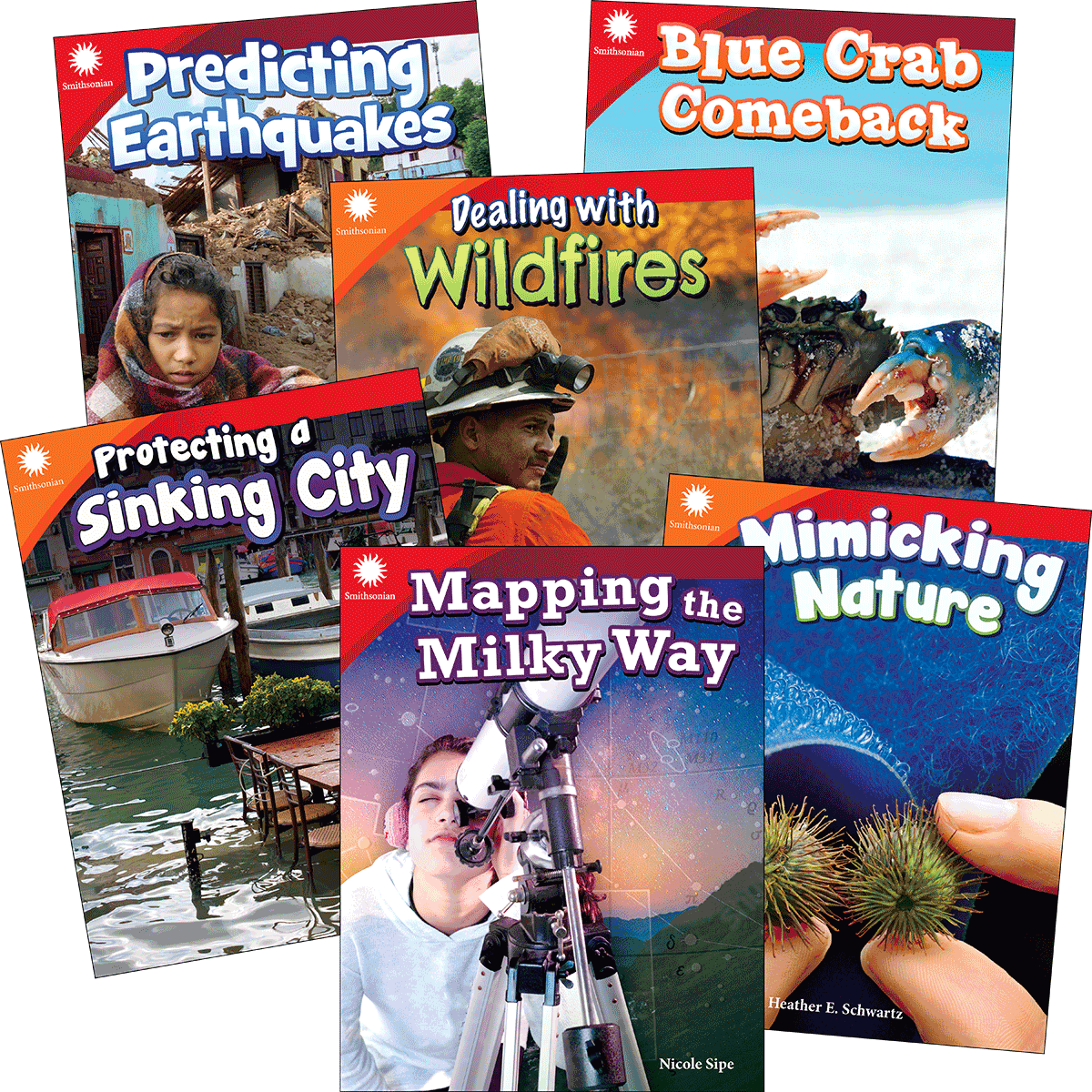 Smithsonian Informational Text: The Natural World Grades 2-3: 6-Book Set