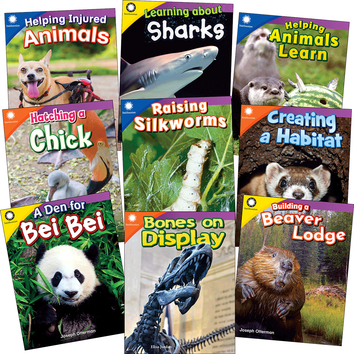 Smithsonian Informational Text: Animals Grades K-2: 9-Book Set