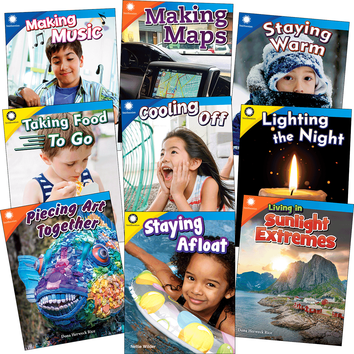 Smithsonian Informational Text: History & Culture Grades K-2: 9-Book Set