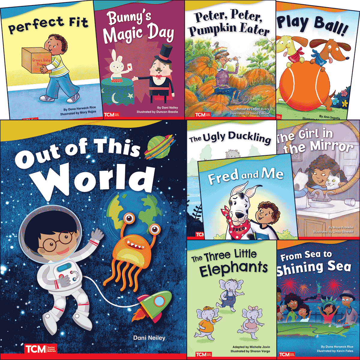 Literary Text Grade K Set 2: 10-Book Set