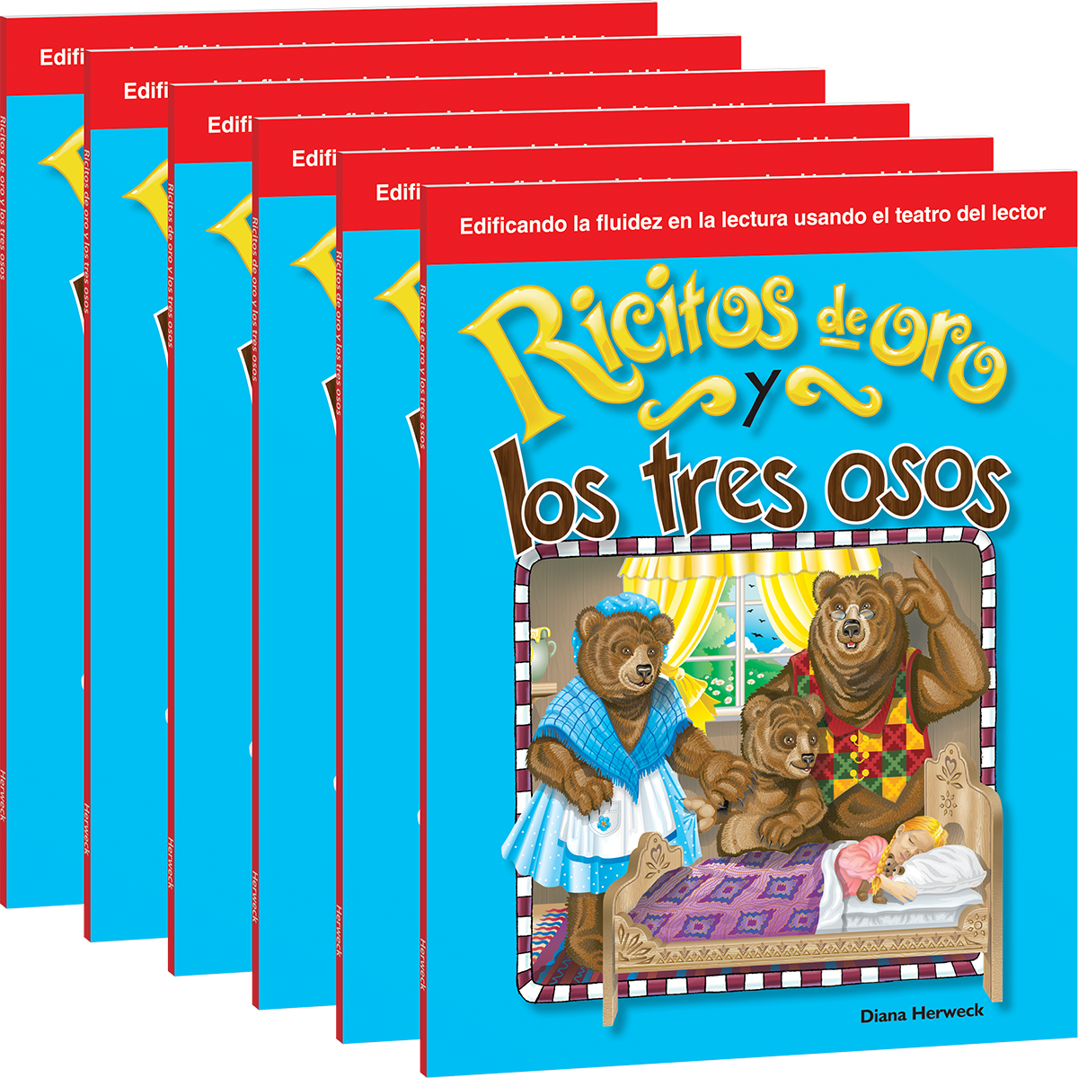 Ricitos de oro y los tres osos 6-Pack