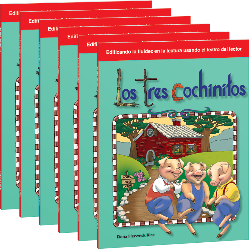 Los tres cochinitos 6-Pack