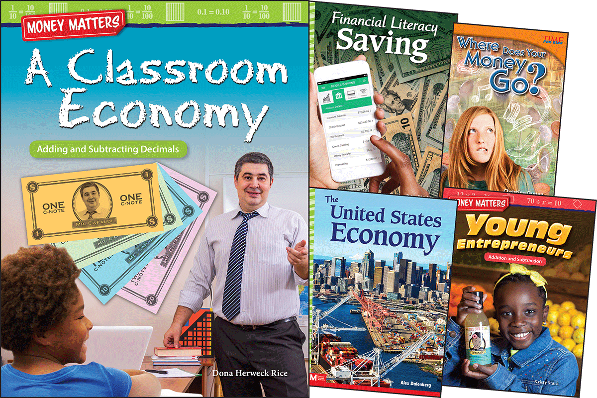 Financial Literacy Grades 4-5: 5-Book Set