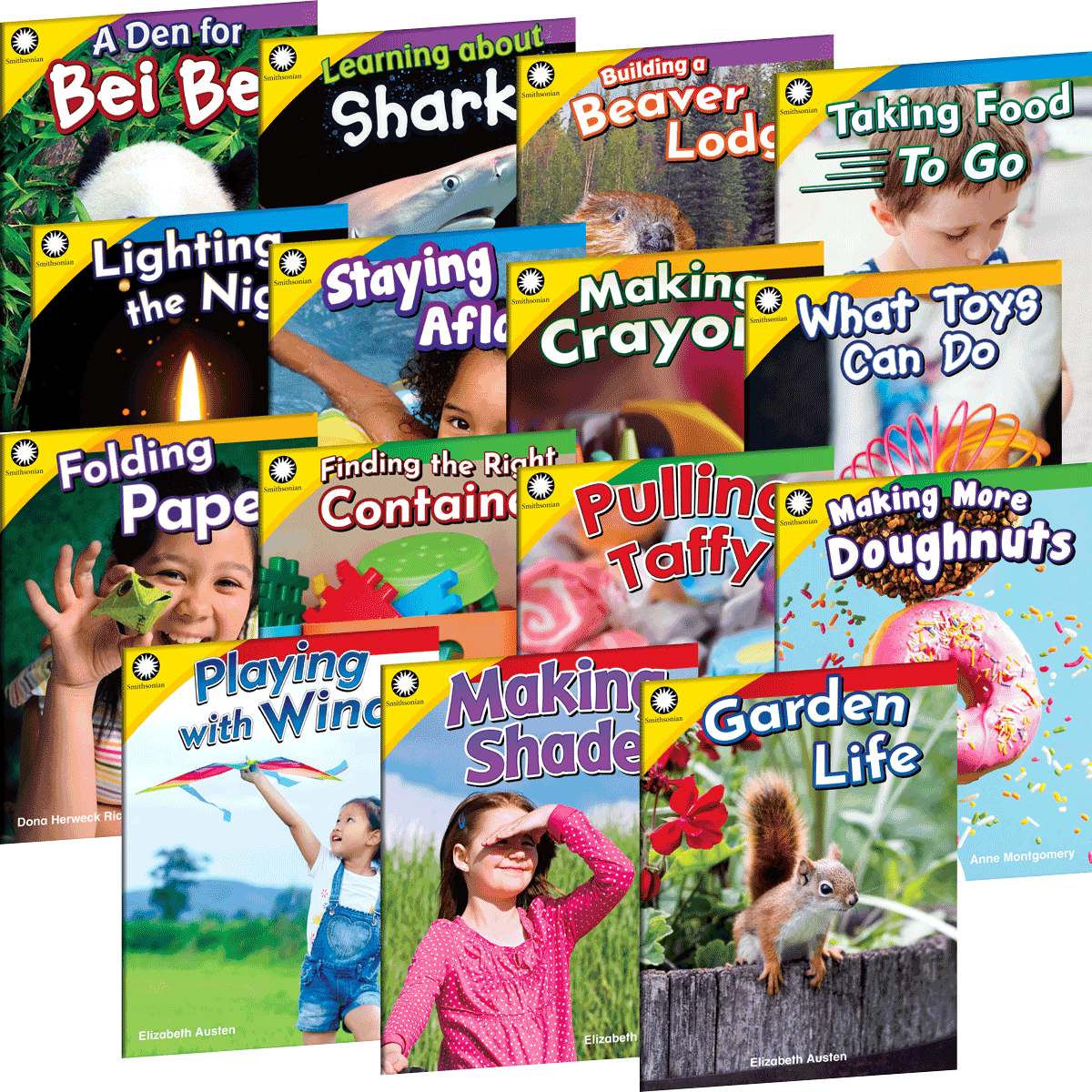 STEAM Readers Grade K 6-Pack Collection (15 Titles, 90 Readers)