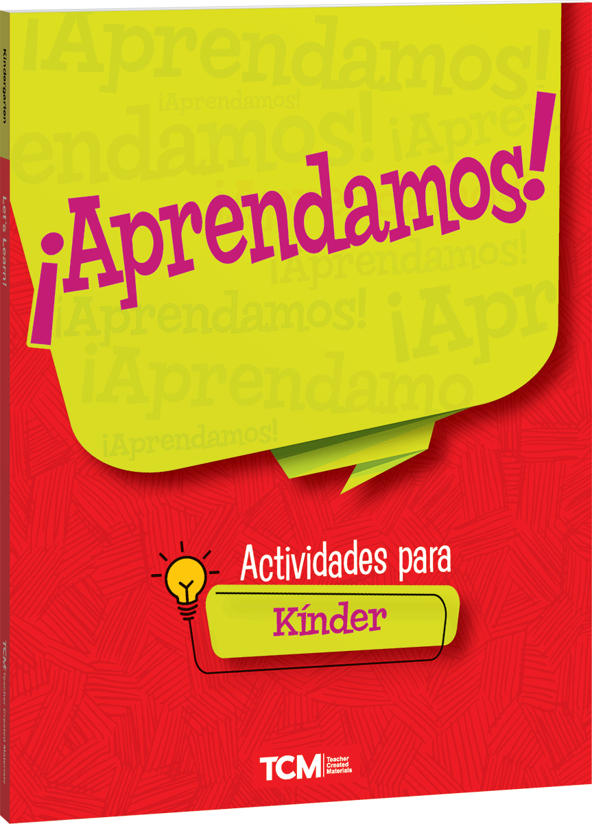 ¡Aprendamos! Actividades para Kínder