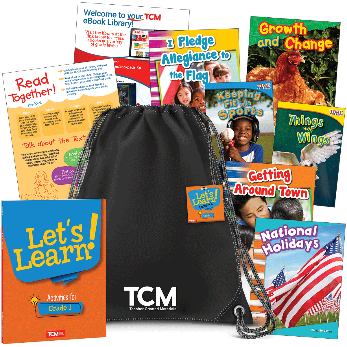 Let's Learn! Backpack: Grade 1