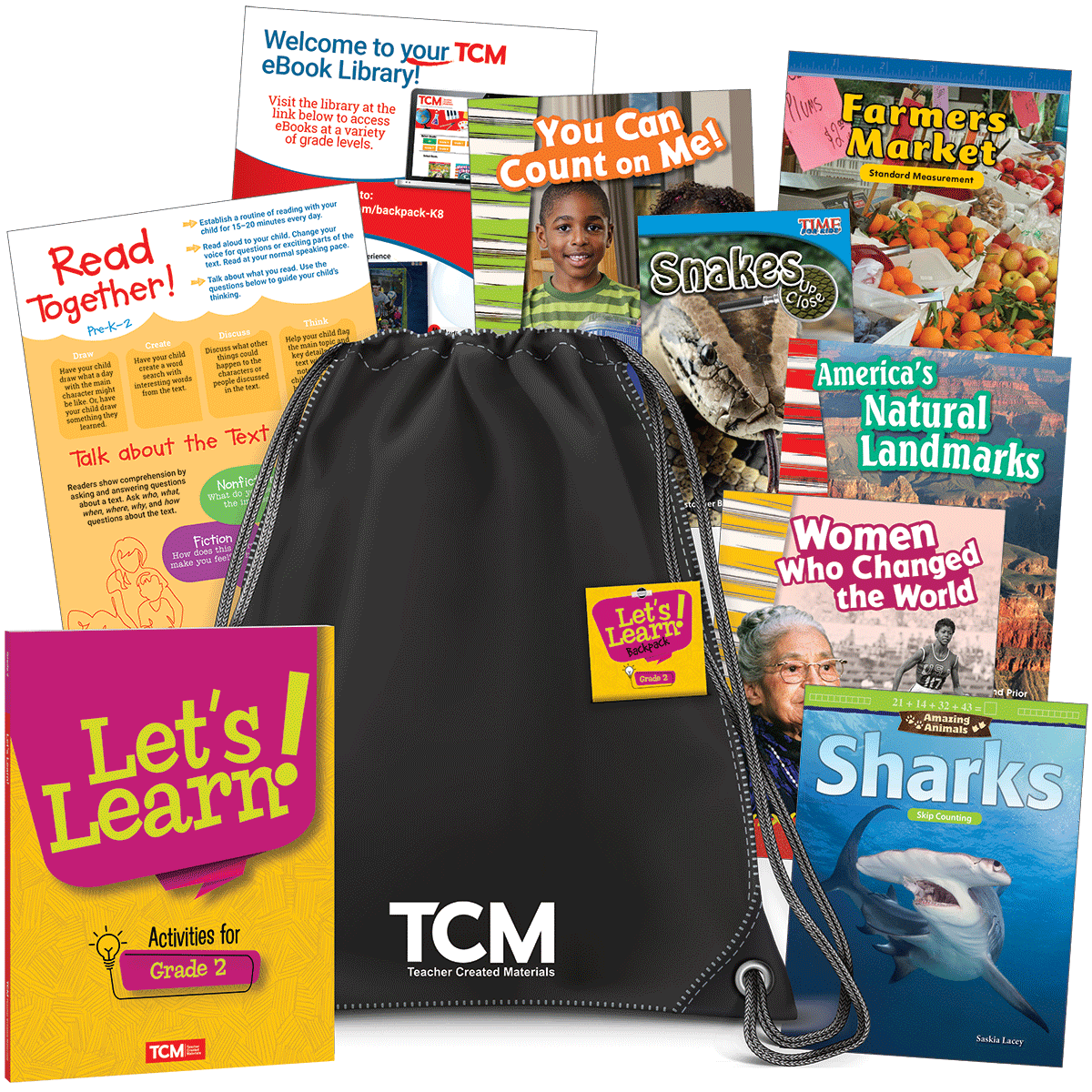 Let's Learn! Backpack: Grade 2