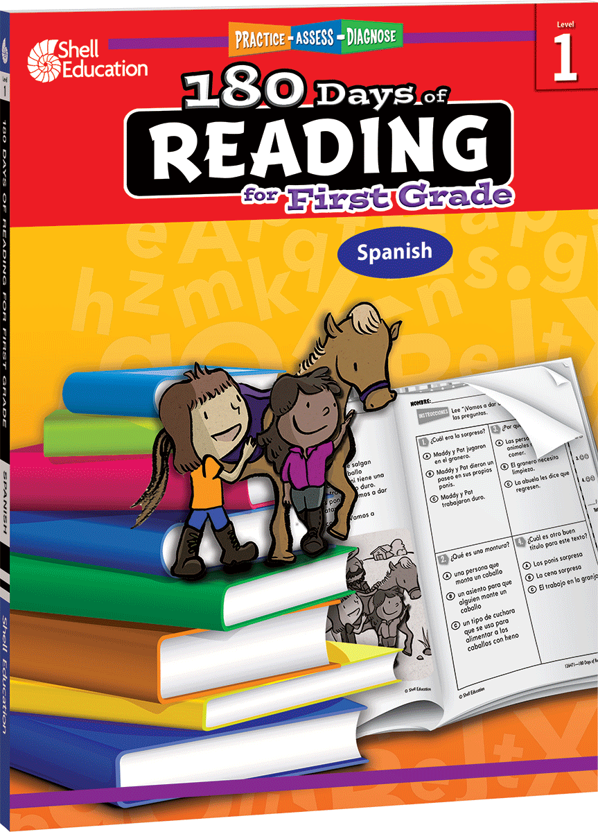 180 Days®: Reading for First Grade (Spanish)