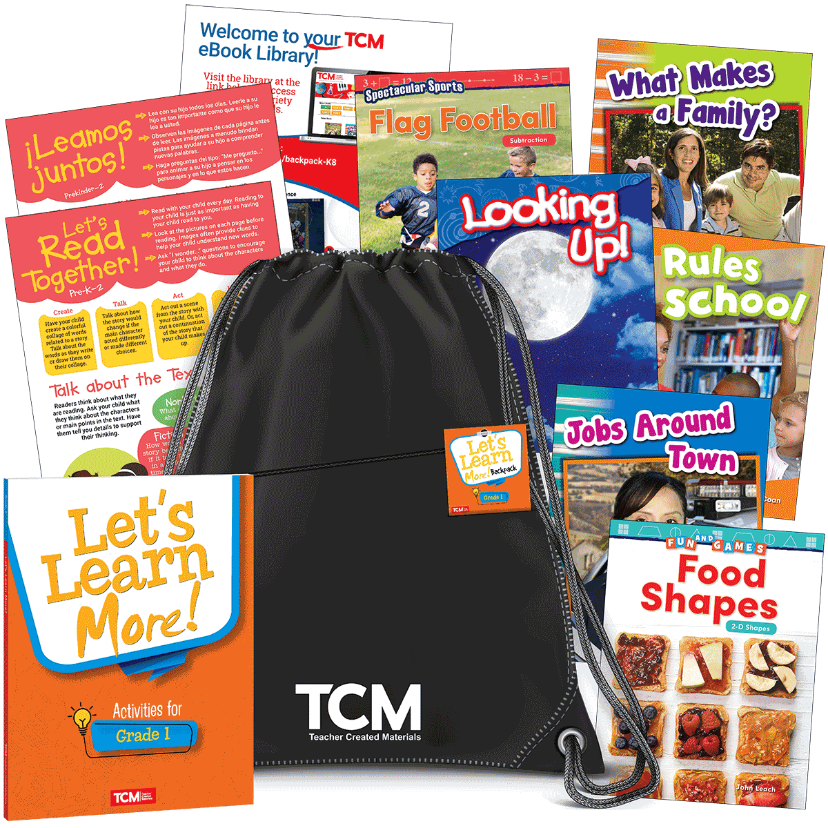 Let's Learn More! Backpack: Grade 1