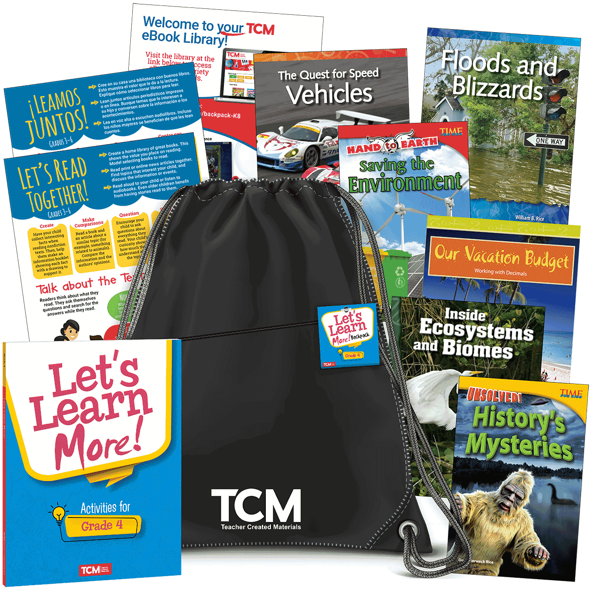 Let's Learn More! Backpack: Grade 4