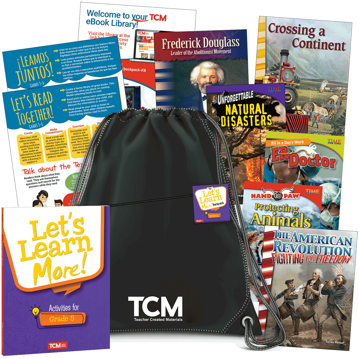 Let's Learn More! Backpack: Grade 5