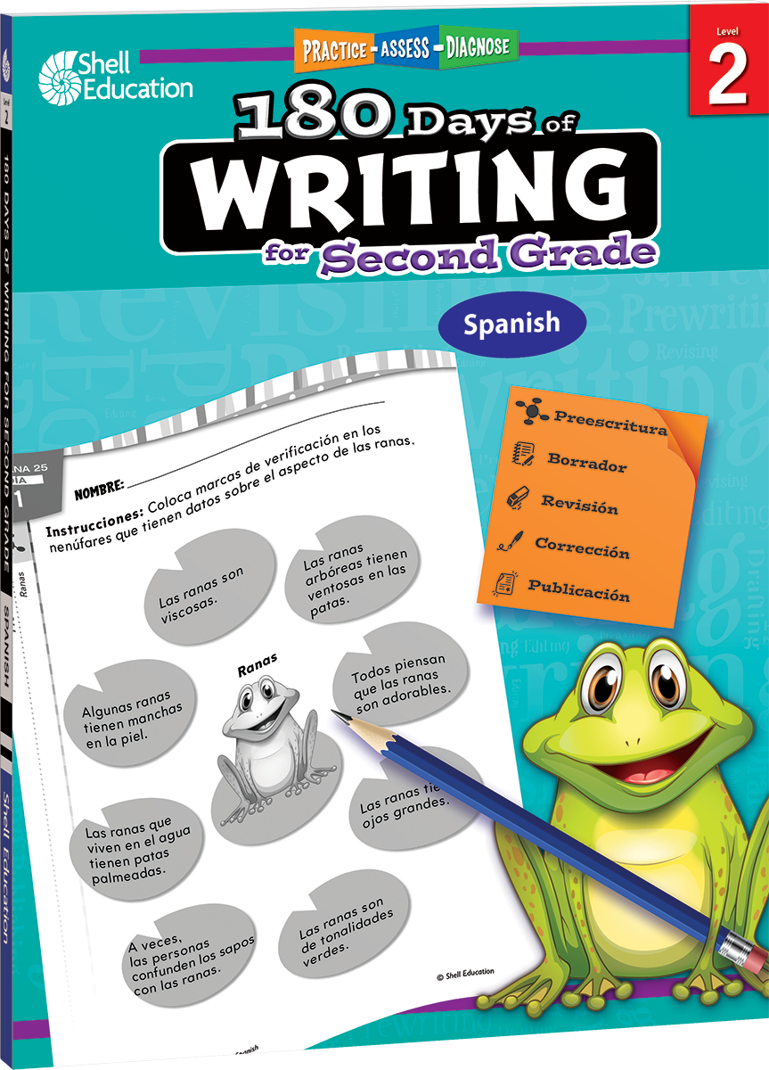 180 Days™: Writing for Second Grade (Spanish) ebook