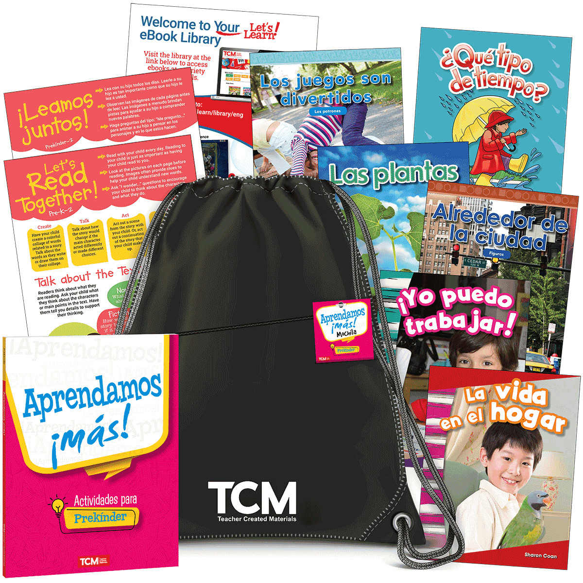 ¡Aprendamos más! Mochila: Prekínder
