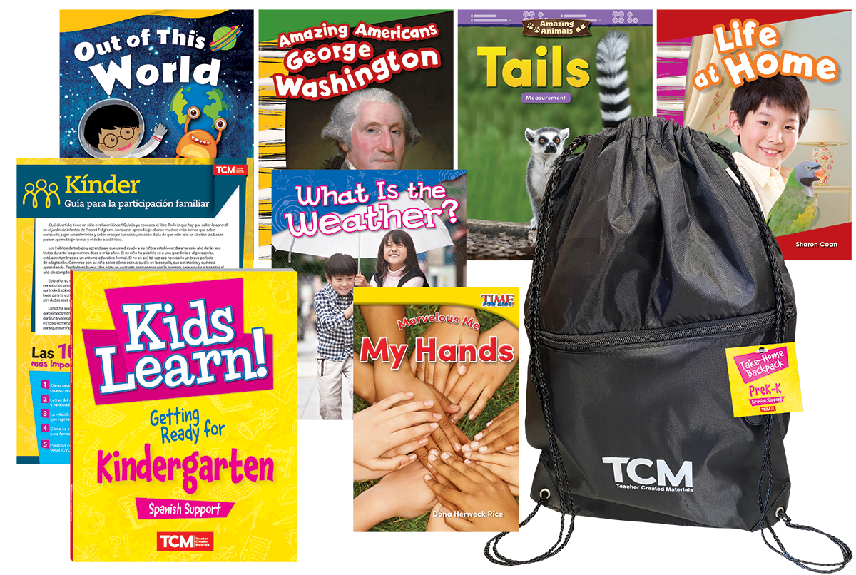 Take-Home Backpack: Pre-K–K (Spanish Support)