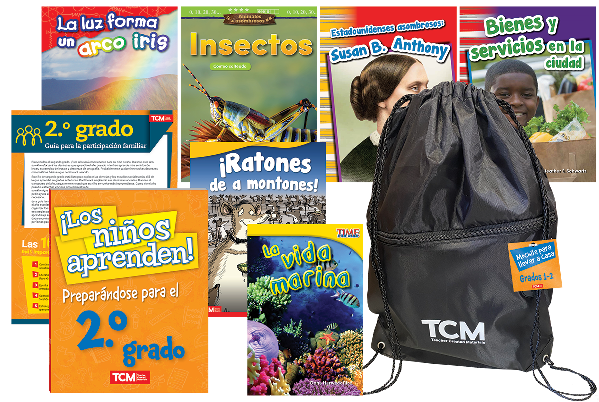 Mochila para llevar a casa: grados 1–2