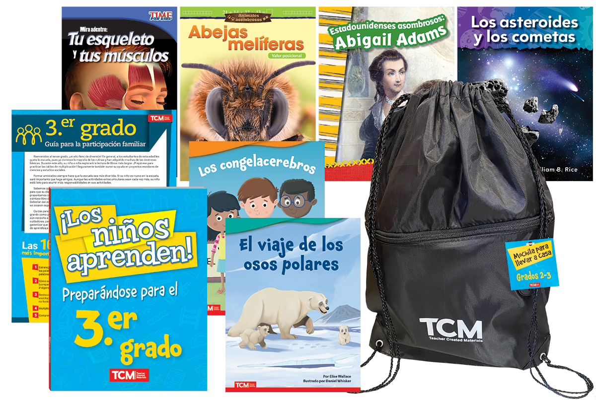Mochila para llevar a casa: grados 2–3