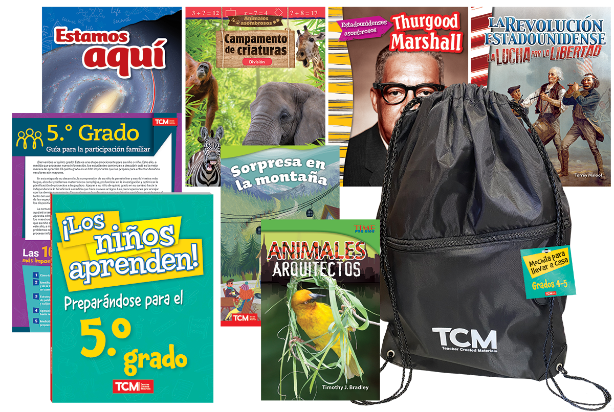 Mochila para llevar a casa: grados 4–5