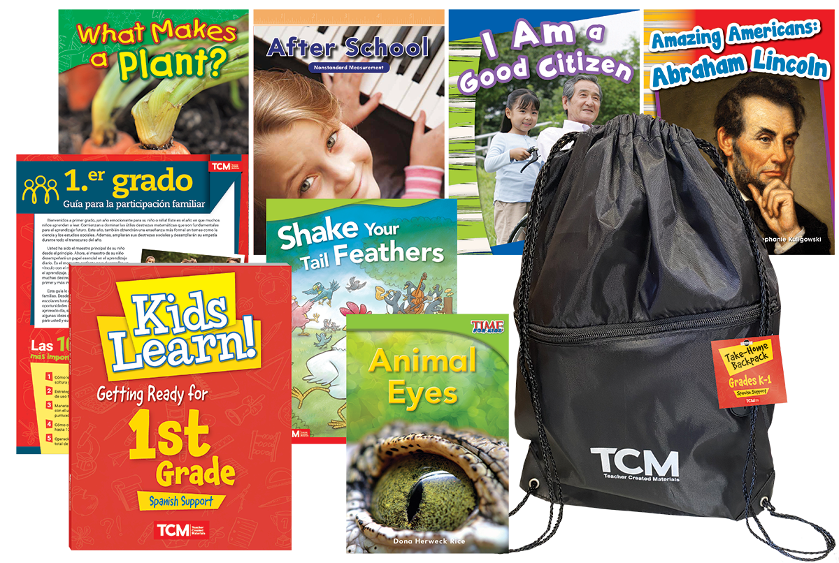 Take-Home Backpack: Grades K–1 (Spanish Support)