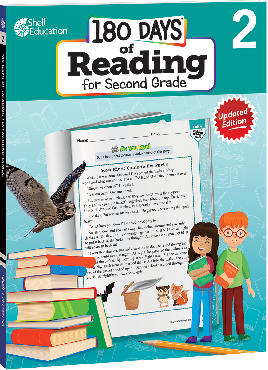 180 Days®: Reading for Second Grade, 2nd Edition
