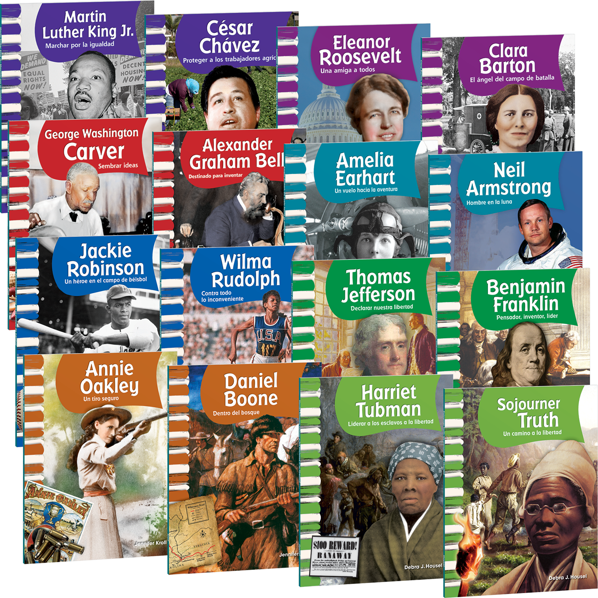 Primary Source Readers: Biografías de estadounidenses (American Biographies) Add-on Pack (Spanish)