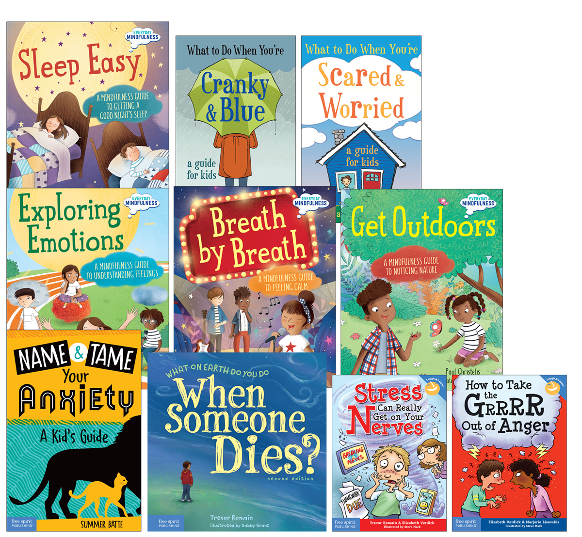 Mental Health Third/Fourth/Fifth Grade Expanded 10-Book Collection