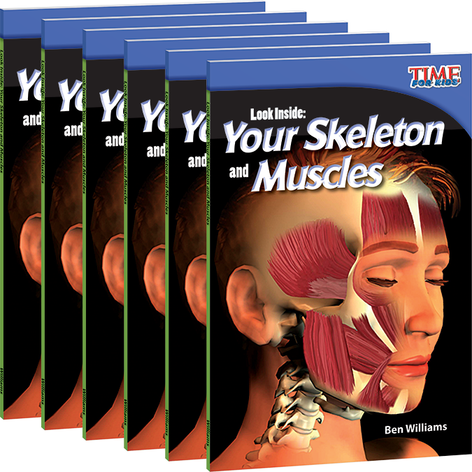 Look Inside: Your Skeleton and Muscles 6-Pack